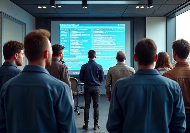 Driver safety training session